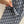 CD 2025 Monogram Straight Trouser Blue Grey Polyester