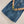 LV 25 News Denim Dress Blue Cotton