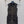 LV 25 Classic Logo Denim Vest Dress Black Cotton