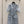 Fendi 25 Striped Dress Blue Cotton