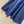 LV 25S Classic Stylish Dress Blue Polyester
