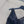 LV 25 Denim Back Zipper Shirt Blue Cotton