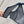 LV 25 Denim Back Zipper Shirt Blue Cotton