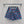 LV 25 Cherry Denim Shorts Blue Cotton