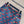LV 25 Cherry Denim Skirt Blue Cotton