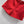 GG Crêpe Short With Double G Button Red Wool 346698