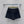 GG Crêpe Short With Double G Button Black Wool 346694