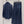 CD Denim Shirt Oblique Patterned Pockets Dark Blue Polyester Viscose 351282