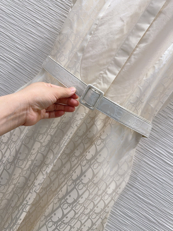 CD Vest Dress Ivory Polyester 394950