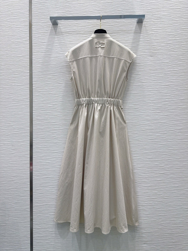 CC 26s Long Dress Denim 395037