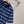 Miu 26s Set Striped Polo Top Short Khahi Blue Cotton 394883