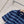 Miu 26s Set Striped Polo Top Short Khahi Blue Cotton 394883