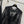 YSL 26s V-neck Ruffle Top Black Mesh 396988