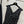 YSL 26s V-Neck Maxi Dress Black White Silk 398891