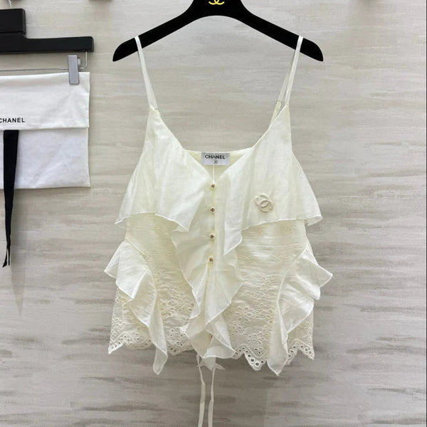 CC 2026 Tank Top Cream Cotton 402343