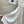 CD 26s Mid-Length Flared Dress Belt White Wool and Silk Shantung 414141