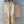 LV Unique Pocket Design Trousers Beige White Cotton