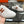 HM Men's Keep Mule White Brown Cowhide 708688