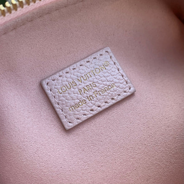 LV 2025 Nano Speedy Bag 16cm Pink Calfskin 346575