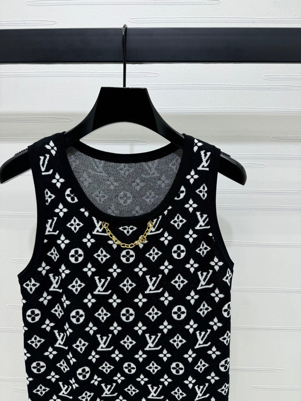 LV 25 Monogram Jacquard Tank Top