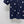 CD SS26 Embroidered Cable-Knit Sweater Bird Rose Navy Blue Cashmere 351087