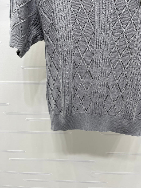 Miu 26s Short-Sleeved Shirt Cotton 397461