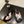 CC 25 Platform Slide Grey Cloth Sheepskin 334739