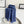 GG Houndstooth Scarf 180CM Blue Cashmere 288128