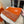 HM Scarf 190 CM Orange Wool 969469