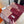 HM Scarf 190 CM Red Beige Wool 969499