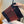 LV Scarf 180cm Black Deep Red Wool Cashmere 977014