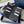 CD Saddle Long Vertical Wallet Black Beige Cowhide & Jacquard