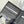 Pra 2M0513 Logo-Debossed Wallet 11cm Black lychee-grained cowhide