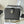 Pra 1MV204 Small Wallet Black Gold Tone Saffiano & Smooth Leather