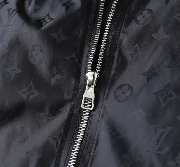 LV HOODED JACKET BLACK 238987