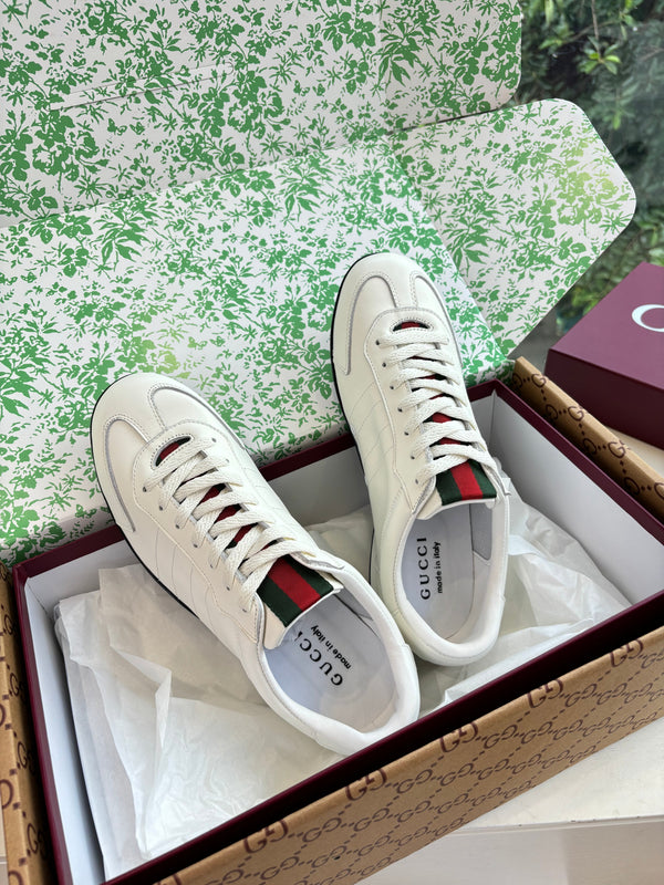 Gucci Shift Damen sneaker Varianten Schwarzes White Leather 506840