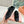 Miu Plume Sneakers Black Satin Suede 549132