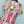 HM 26s T-Shirt Pink Colorful Mesh 367053