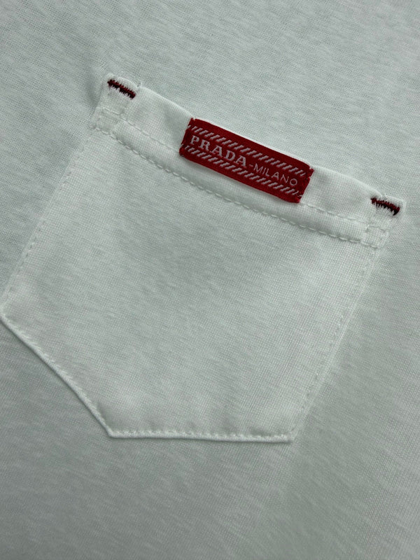 Prad 26s Half-Button Henley Collar Long-Sleeve Top Cotton 425190