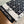 LV 25s Scarf 200cm Black Light Gray Cashmere 973132