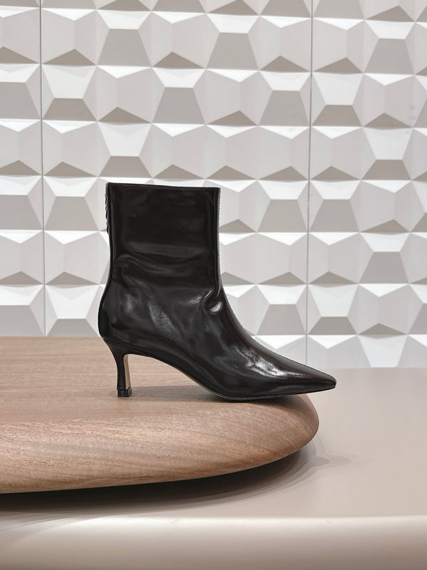 BV Sofia Ankle Boot 7cm Black Lambskin 613289
