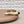 CC 26s Round-Toe Open-Back Flats Black Beige Fabric Leather 613255