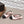 CC 26s Round-Toe Open-Back Flats Black Pink Fabric Leather 613256