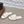 CC 26s Flat Sandals White Straw Leather 613264