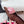 RV Rose Vivier Flower Slingback Flat Pink Brown Satin 617285