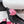 RV Rose Vivier Flower Pumps 10cm Pink Black Satin 617291