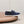 HM 26s Kelly Paris Loafers Navy Blue Suede Silver Hardware