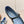 CC 26s Square-toe Ballet Flat Black Blue Sheepskin 875987