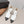 CC 26s Pointed-toe Slingback 9.5cm Black White Sheepskin 876257