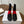 CD Ballet Stretch Boots Black Red Sheepskin Fabric 431501
